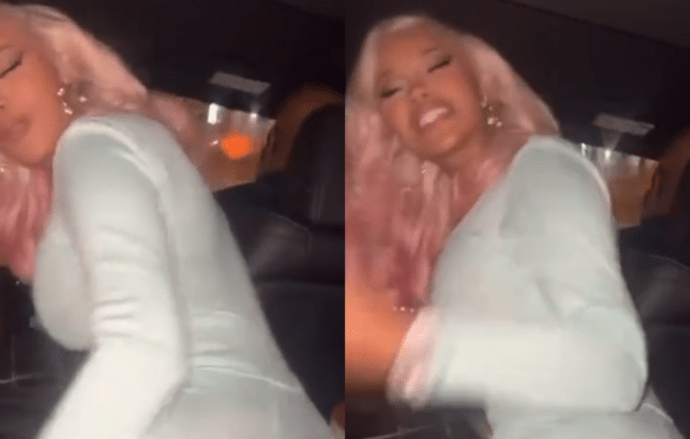 Cardi B sort le grand jeu et bouge son corps dans un van