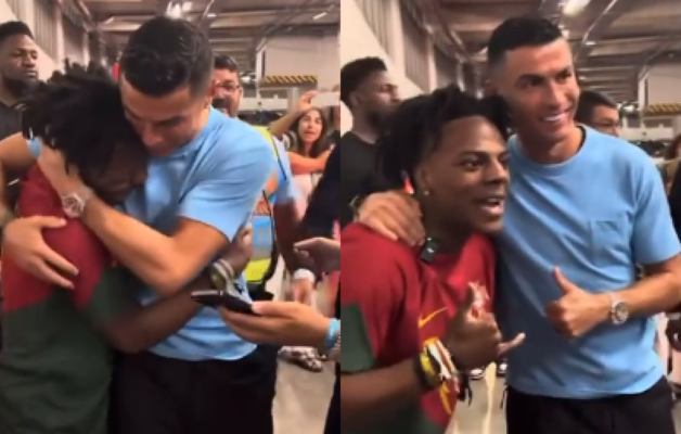 Speed fond en larmes après avoir rencontré Cristiano Ronaldo
