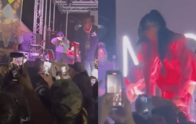Monica défend une femme dans la foule en plein concert