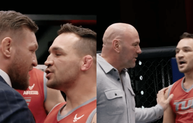 Conor McGregor et Michael Chandler se chauffent, Dana White obligé d'intervenir