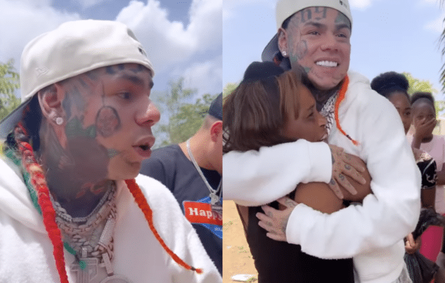 6ix9ine donne 40 000 dollars à des habitants de République Dominicaine