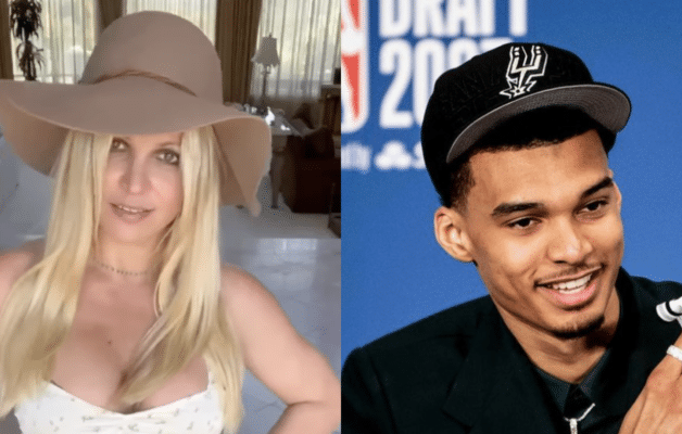 Britney Spears : les images de son agression par l'équipe de Victor Wembanyama dévoilées