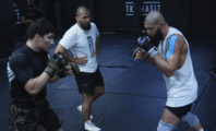 Khamzat Chimaev et Baysangur Chamsoudinov s'entrainent ensemble pour l'UFC 294