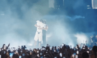 Surprise : Kanye West rejoint Travis Scott sur scène à Rome