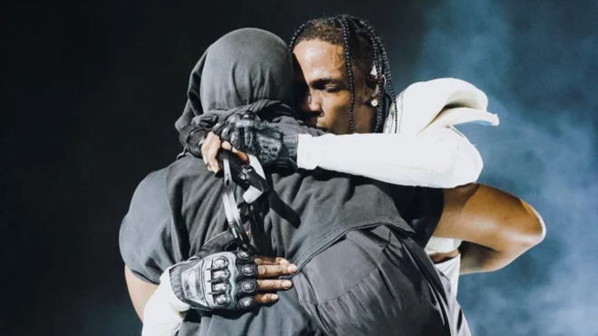 Travis Scott et Kanye West ont provoqué un tremblement de terre