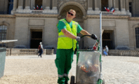Un éboueur marche de Paris à Marseille pour ramasser les déchets