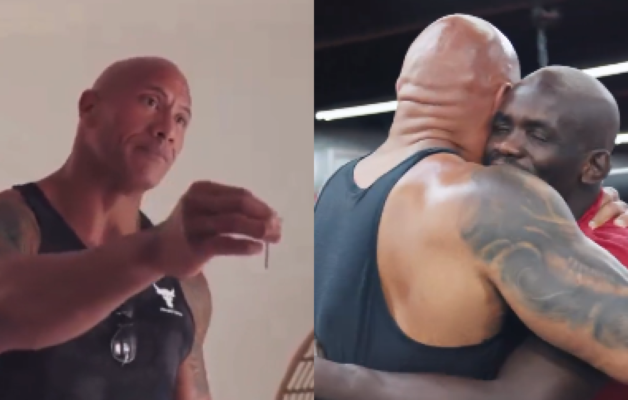 Un athlète de l'UFC ému aux larmes après le beau geste de Dwayne Johnson