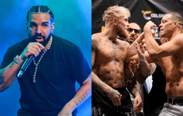 Drake mise 250 000 dollars pour la victoire de Nate Diaz contre Jake Paul