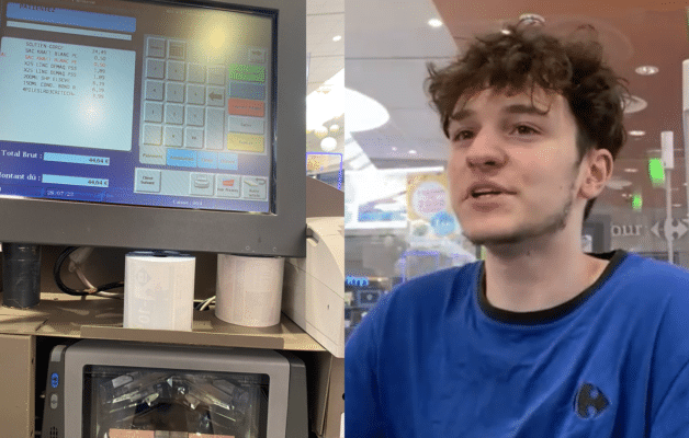 Un streameur caissier chez Carrefour lance un live sur Twitch