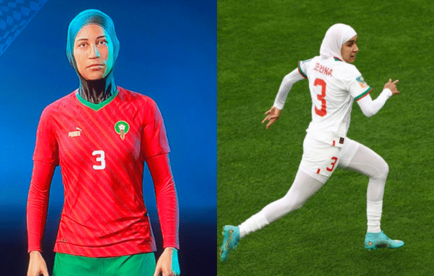 FIFA 23 : le hijab ajouté pour la joueuse Nouhaïla Benzina