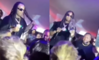 Kalash s'énerve et lance son verre contre une spectatrice lors de son dernier show