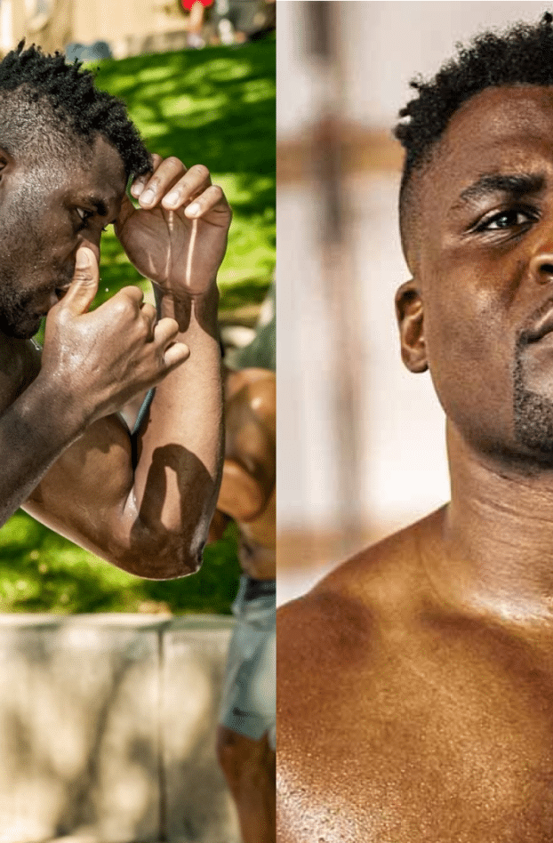 Francis Ngannou s'affiche très costaud avant son combat contre Tyson Fury