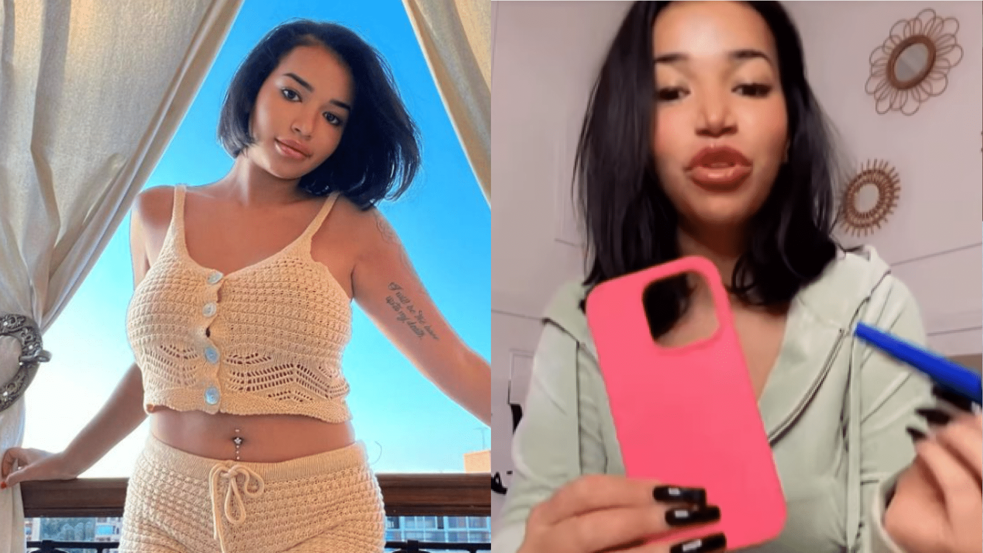 Après l'eau de son bain, Ruby Nikara (22 ans) offre une coque de téléphone  à l'odeur corporelle