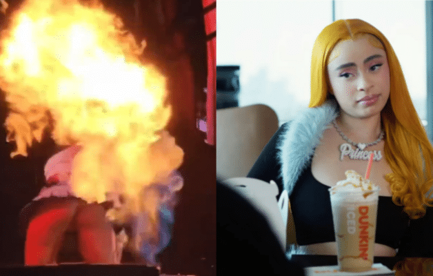 Ice Spice, 23 ans, a failli s'enflammer lors d'une danse sur scène