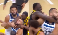 Rudy Gobert étranglé malgré lui lors d'une bagarre dans un match de NBA