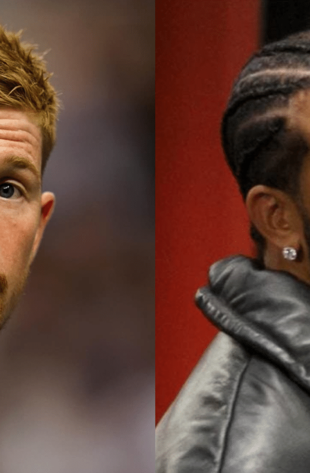 Kevin de Bruyne a-t-il écrit un titre pour Drake ? Sa réponse est tout simplement géniale