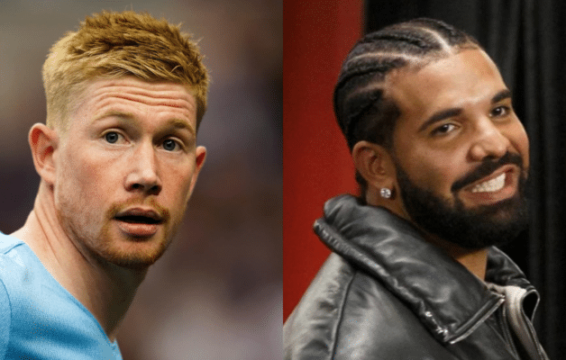 Kevin de Bruyne a-t-il écrit un titre pour Drake ? Sa réponse est tout simplement géniale