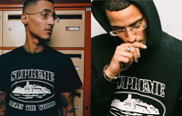 Freeze Corleone devient l'égérie la collaboration Corteiz x Supreme