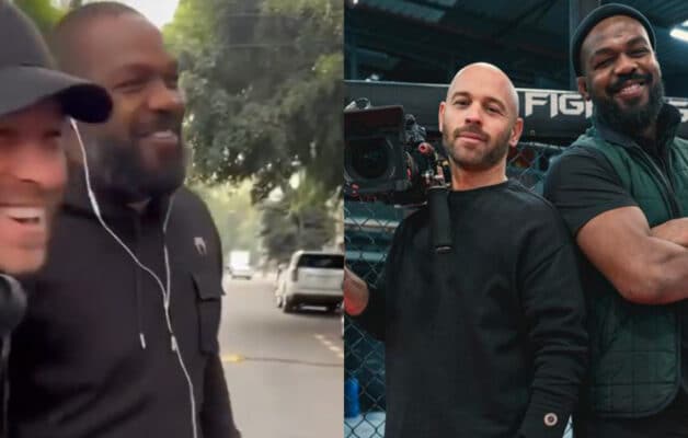 La Cage : Jon Jones rejoint Franck Gastambide sur le tournage de sa série