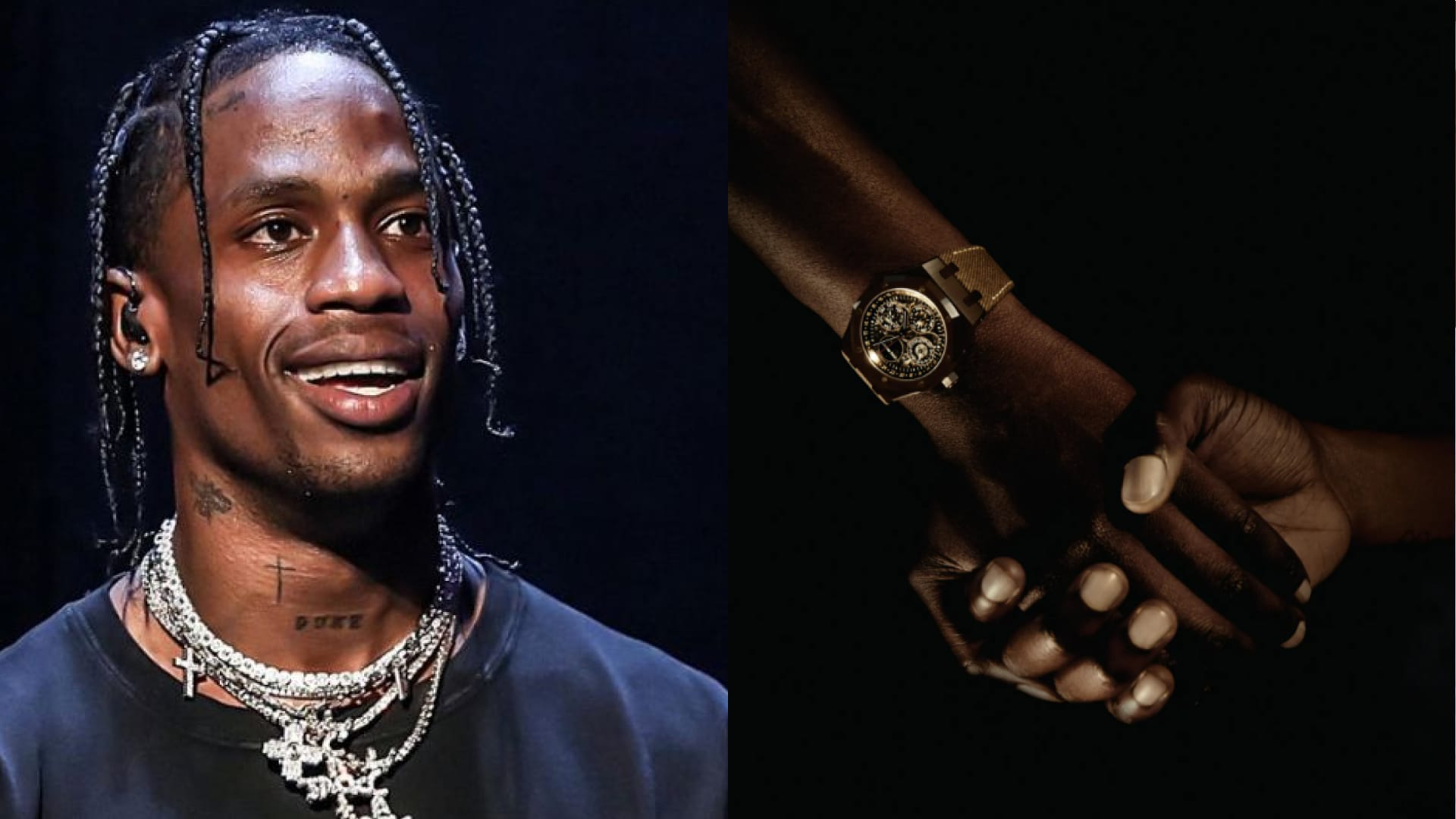 Travis Scott s associe a Audemars Piguet pour un modele a 200 000 euros