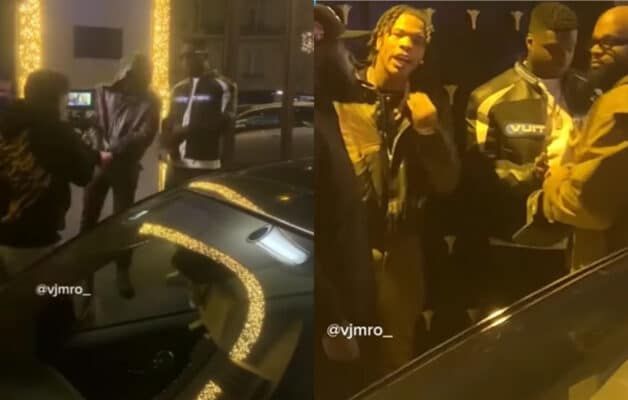 Lil Baby et Ninho ont été aperçus en plein tournage à Paris