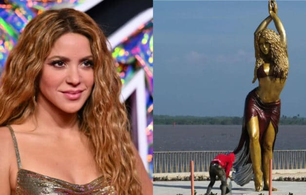 Shakira mise à l'honneur par sa ville natale avec une statue en bronze renversante
