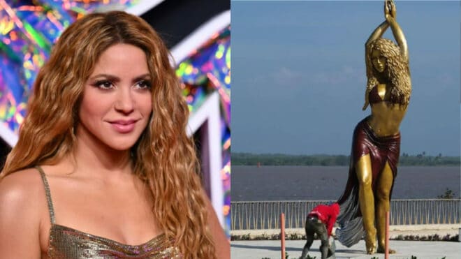 Shakira mise à l'honneur par sa ville natale avec une statue en bronze renversante