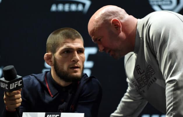 « Il n’était plus le même... » : Dana White cash sur la retraite de Khabib Nurmagomedov