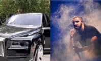 Drake fier de son incroyable Royce Rolls à deux millions d'euros