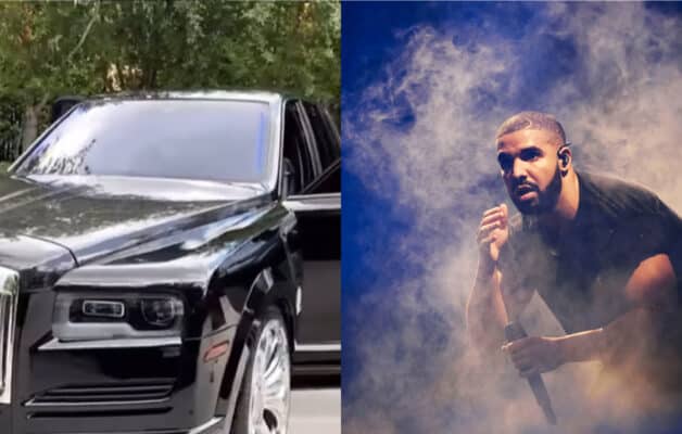 Drake fier de son incroyable Royce Rolls à deux millions d'euros