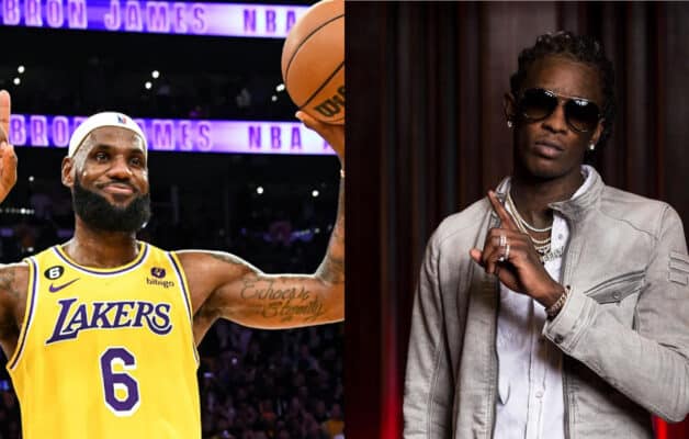 Lebron James impliqué dans le procès de Young Thug à cause d'une célébration