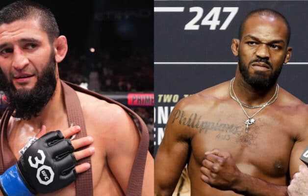 « Ne laisse pas les gens te... » : Jon Jones prêt à combattre Khamzat Chimaev ?