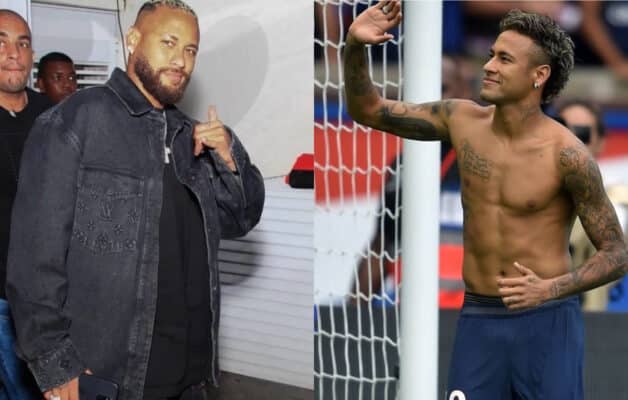 Neymar (31 ans) encore moqué à cause de sa prise de poids