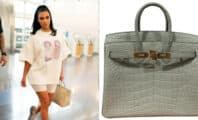Kim Kardashian vend son Hermès pour 70 000 dollars, son état scandalise la Toile