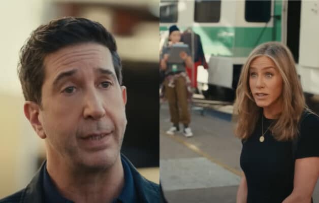 Jennifer Aniston et David Schimmer font un clin d'oeil à Friends pour le Superbowl