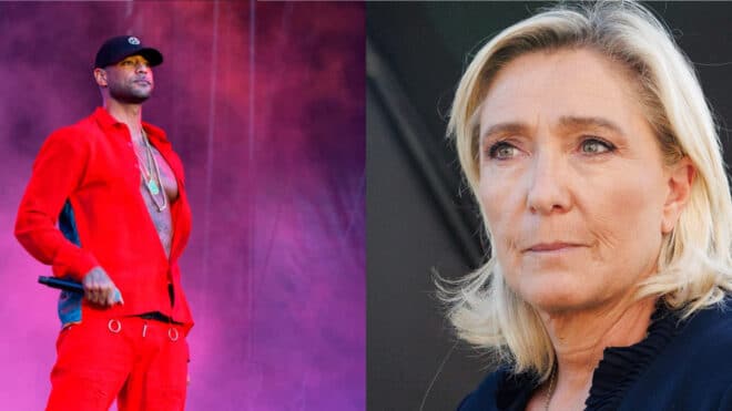 Booba rectifie la vérité après des rumeurs suite à son partage d'une vidéo de Marine Le Pen