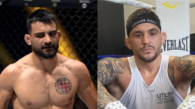 « Bouffe-moi cette… » : La pression monte avant le combat entre Benoit Saint-Denis et Dustin Poirier