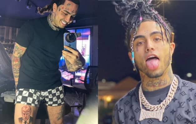 Après Chrisean Rock, Lil Pump se tatoue le visage de Donald Trump