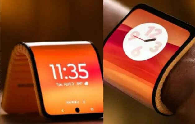 Motorola présente un smartphone bracelet qui permet d'avoir les deux mains libres