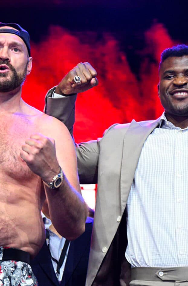 Francis Ngannou fait une proposition après le report du combat de Tyson Fury et Oleksandr Usyk