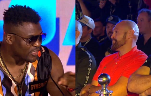 « Tu n’es rien face à moi » : Francis Ngannou met un coup de pression à Tyson Fury