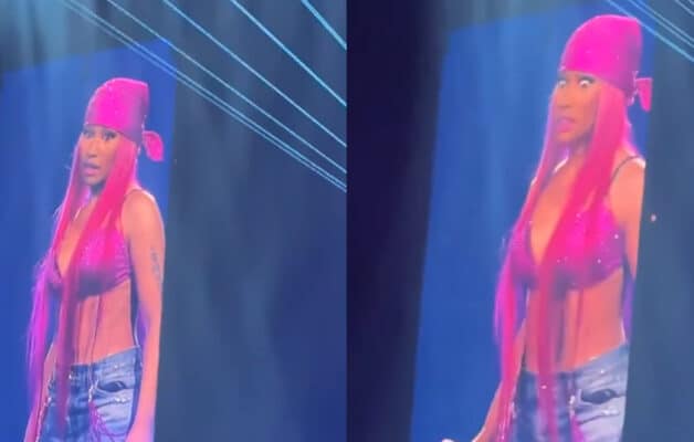 Nicki Minaj prête son micro à une fan et cela ne se passe pas comme prévu