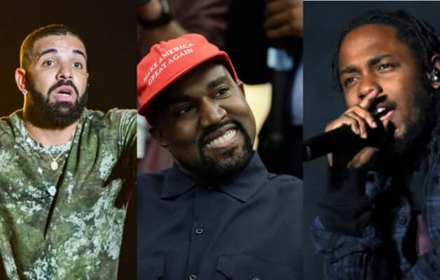 « Il n'y a qu'un seul GOAT » : Kanye West s'en prend à Drake et Kendrick Lamar