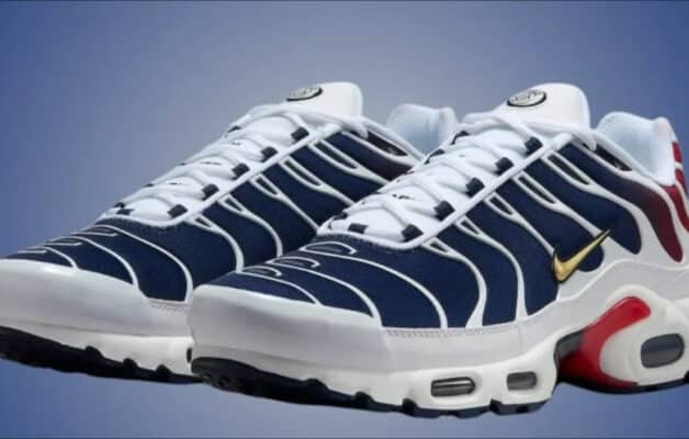 La Nike « Air Max Plus x PSG » se dévoile dans de premières images