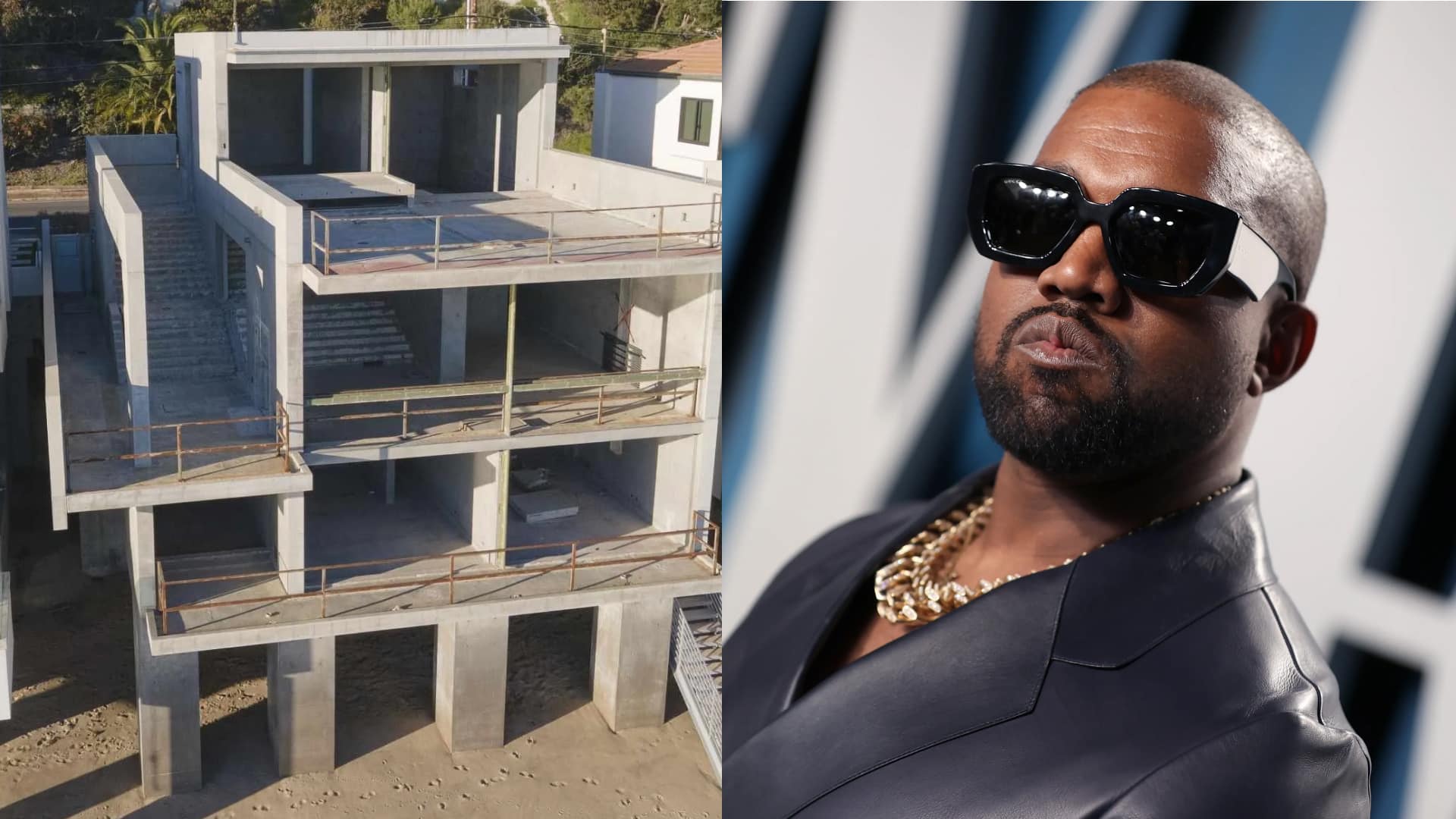 La villa inachevée de Kanye West mise en vente à un prix démesuré