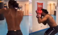 Koba LaD (24 ans) en pleine forme : il s'affiche en plein entraînement de boxe