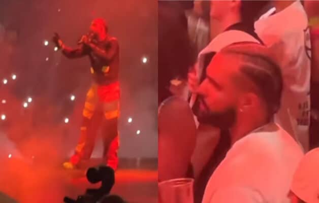 Quand le sosie de Drake le retrouve en plein concert : les internautes voient double