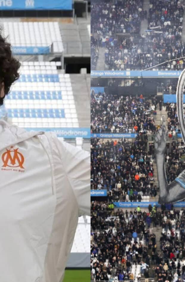 OM - PSG : le tifo de Redouane Bougheraba fait polémique au sein du club, l'humoriste prend la parole