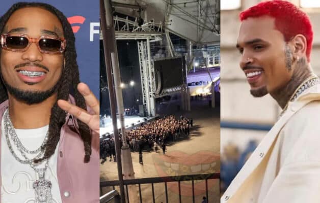 Chris Brown humilie Quavo en achetant toutes les places de son concert pour qu'il soit vide