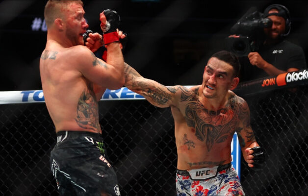 Justin Gaethje prend la parole après avoir été mis KO à la dernière seconde par Max Holloway